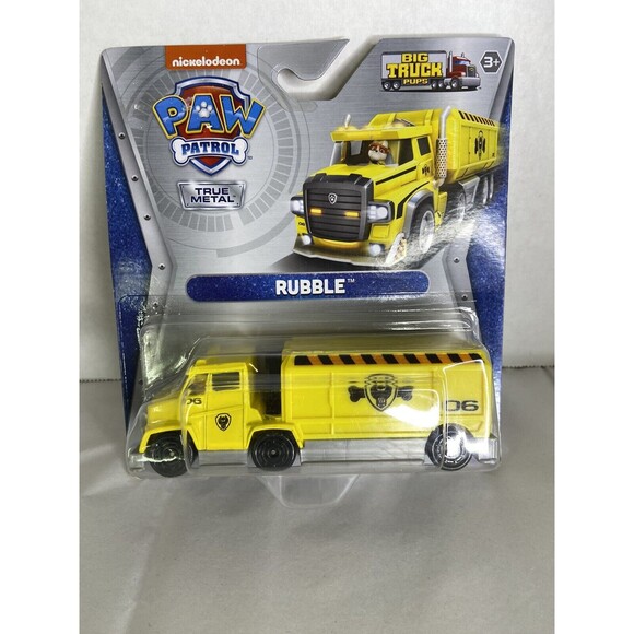 Rubbles Rig Spin Master | Toys | Paw Patrol Big Truck Pups Rubble Rescue Rig ...